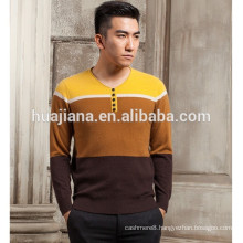 men's cashmere V neck sweater factory